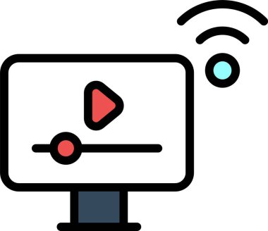 Video kamera. Basit resimleme