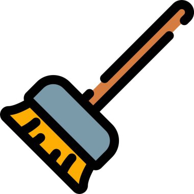 fırça simgesi. vektör illüstrasyonu