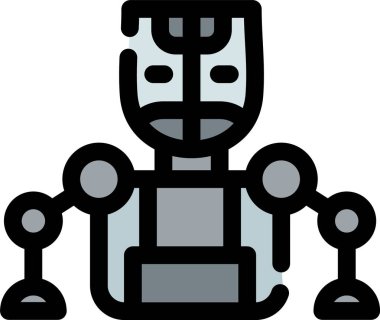 Yapay zeka robot simgesi