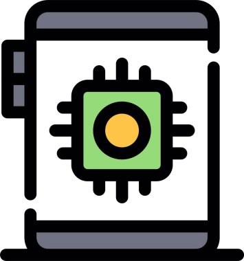 Akıllı izle kutsal kişilerin resmi, vektör çizim