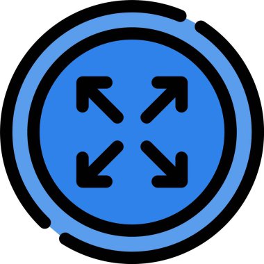 ok ok yönü simgesi