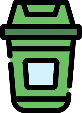 Çöp kutusu çöp simgesi