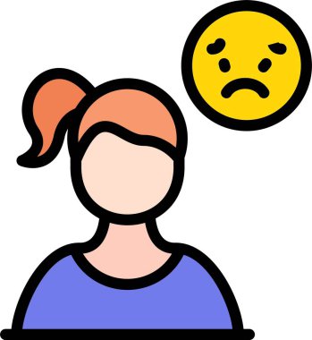 duygu duygu simgesi doldurulmuş - özet biçimi