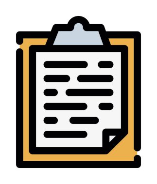 kalem simgesi, özet biçimi olan belge