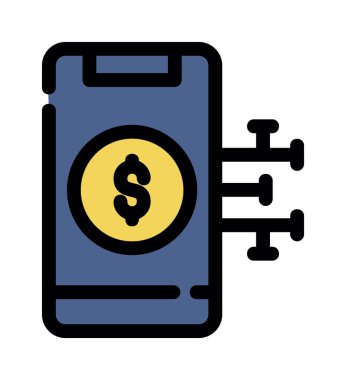 para simgesi vektör illüstrasyonu