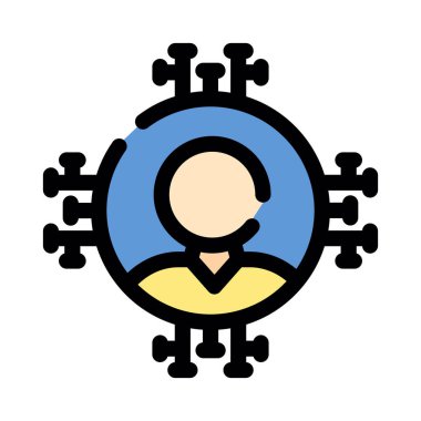 Ağ web simge vektör çizim