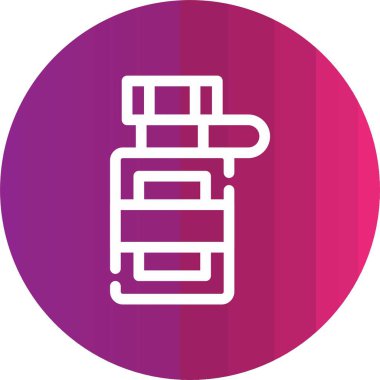 Modern b 'nin vektör illüstrasyonu simge unsurundan yoksun