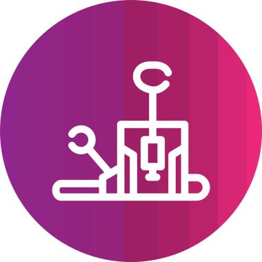 Modern b 'nin vektör illüstrasyonu eksik simgesi