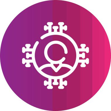 seo modern simgesinin vektör illüstrasyonu