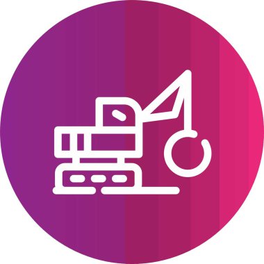 vektör yapı simgesi, vektör illüstrasyonu