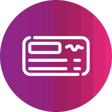 Modern bir simgenin vektör illüstrasyonu