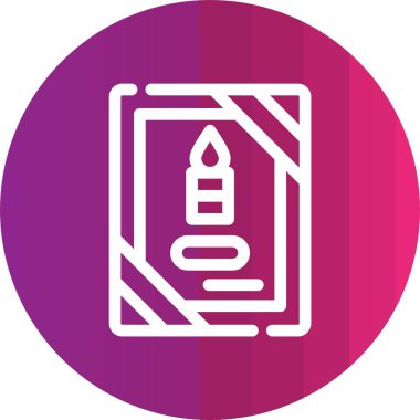 Modern kitap simgesinin vektör illüstrasyonu