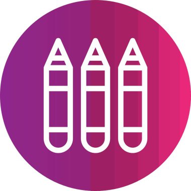 Kalem. Web simgesi basit tasarım