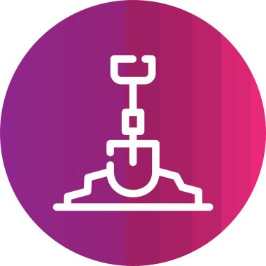 Modern simgenin vektör illüstrasyonu