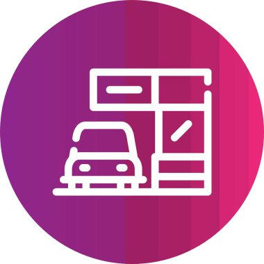 Modern b 'nin vektör illüstrasyonu eksik simgesi