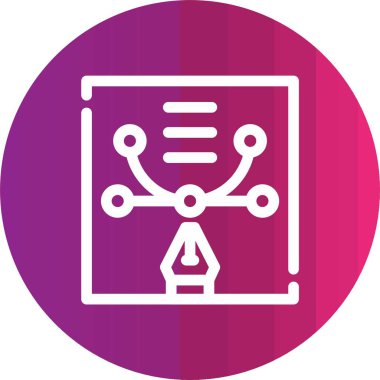 Eşsiz Vektör Satırı Simgesi