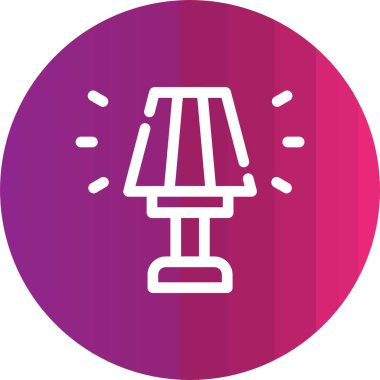 Lamba. Web simgesi basit illüstrasyon