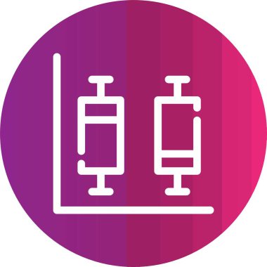 Modern simgenin vektör illüstrasyonu