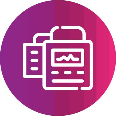 Dijital veri kavramının eşsiz vektör simgesi