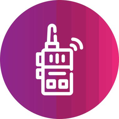 vektör radyo anten simgesi