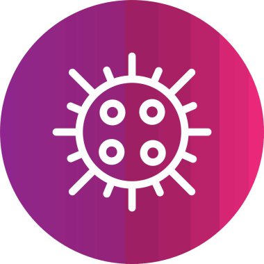 Virüs ikonu vektör illüstrasyonu