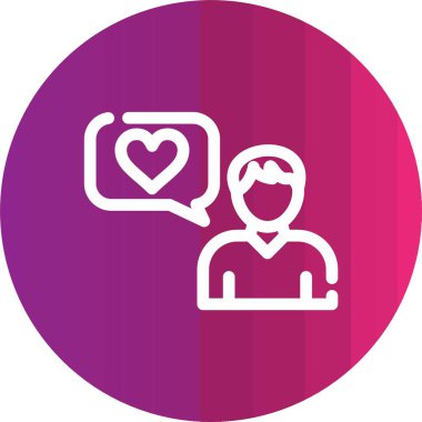 Vektör Kalp Simgesi illüstrasyonu