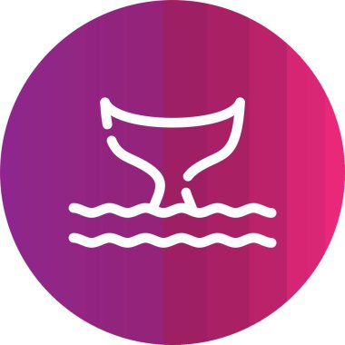 yüzme havuzu ikonu vektör illüstrasyonu