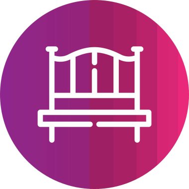 Tek bir simgenin vektör illüstrasyonu