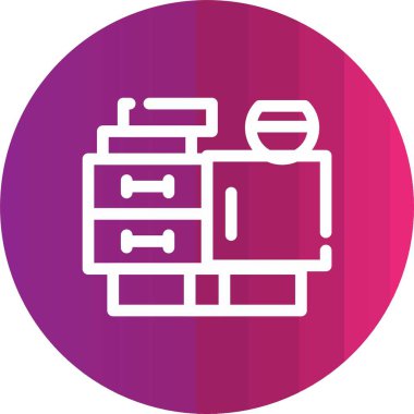 Dosya. Web simgesi basit illüstrasyon