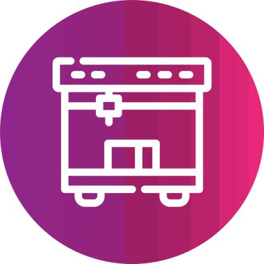 Mutfak. Web simgesi basit illüstrasyon