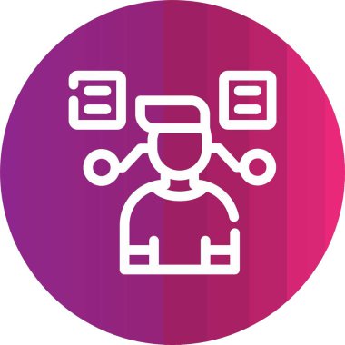 seo modern simgesinin vektör illüstrasyonu