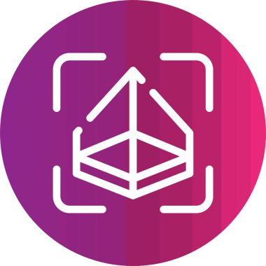 Modern simgenin vektör illüstrasyonu