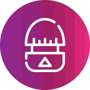 Modern b 'nin vektör illüstrasyonu eksik simgesi