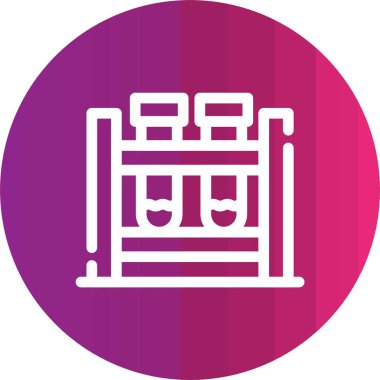 Modern b 'nin vektör illüstrasyonu eksik simgesi