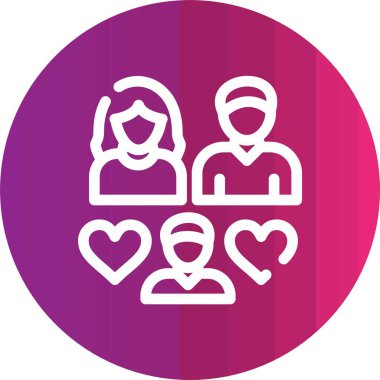 İnsan simgesinin vektör illüstrasyonu