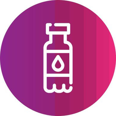 Güzellik ve moda simgelerinin vektör çizimi