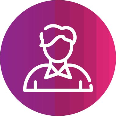 Modern simgenin vektör illüstrasyonu