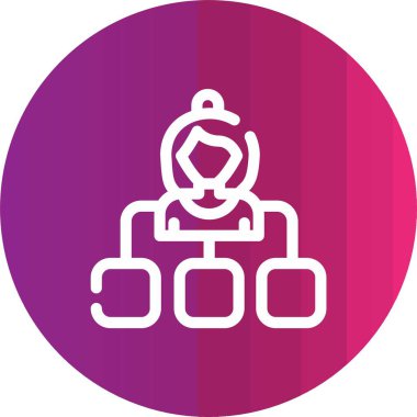 Vektör illüstrasyonu, takım çalışması simgesi