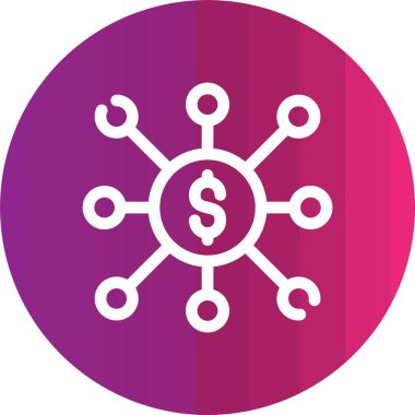 Vektör Doları simge tasarlamak