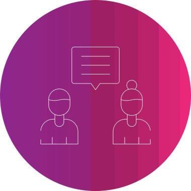 İş ve finans simgesinin vektör illüstrasyonu