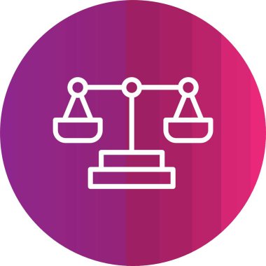 vektör dengesi illüstrasyonu