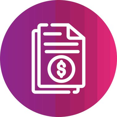 İş simgesinin vektör illüstrasyonu