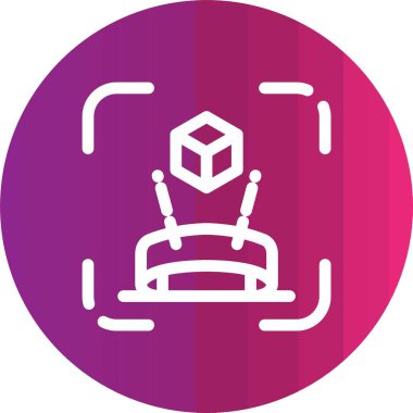 Beyaz arka planda izole edilmiş waffle külahındaki siyah çizgi dondurma. Güzel sembol. Simgeleri renklendir. vektör illüstrasyonu.