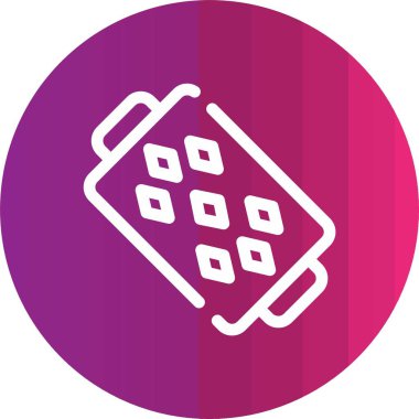 Modern simgenin vektör illüstrasyonu