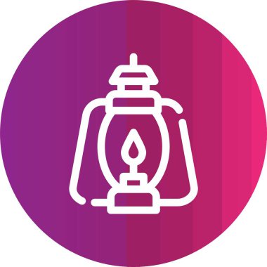 Lamba simgesinin vektör illüstrasyonu