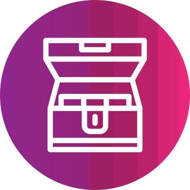 Bir simge torbasının vektör illüstrasyonu