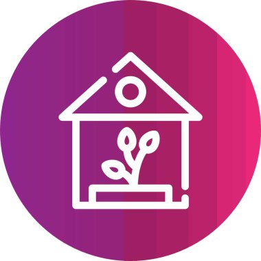 Ağaç ağacının vektör illüstrasyon simgesi