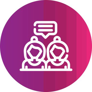 İş simgesinin vektör illüstrasyonu