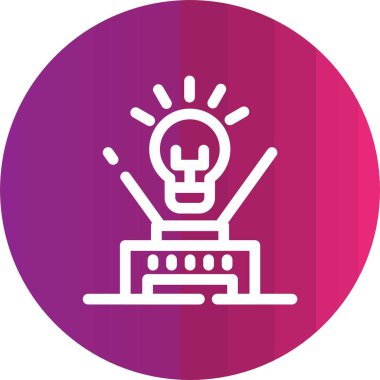 seo modern simgesinin vektör illüstrasyonu