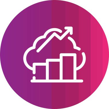 Bir ev simgesinin vektör illüstrasyonu